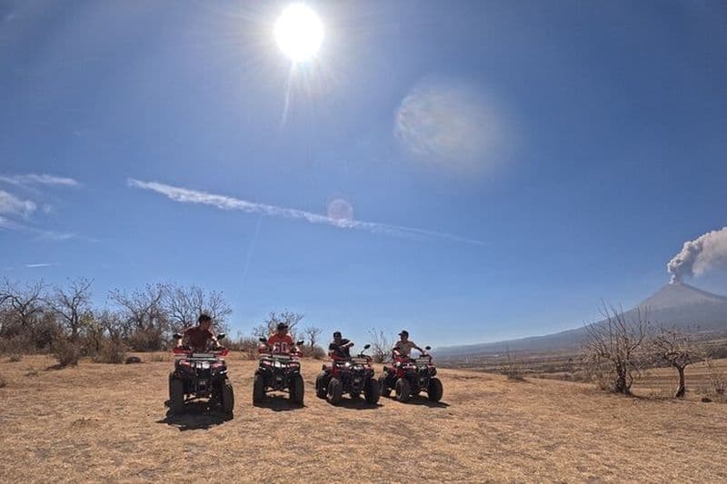 Route en VTT à travers Atlixco : nature et vues panoramiques