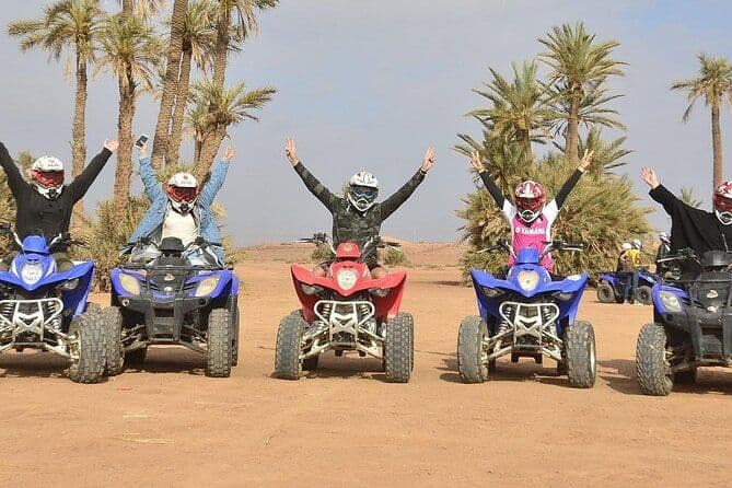 Balade en VTT dans la palmeraie du désert Marrakech