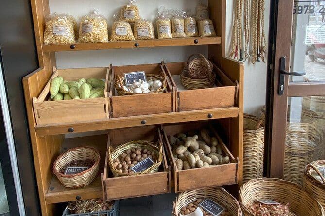 Visite à pied et cours de cuisine sur Naxos avec visite du marché local