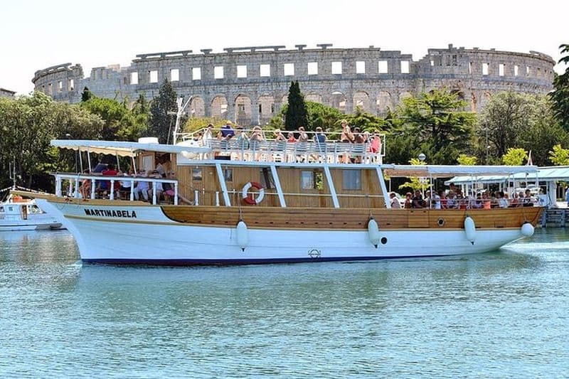 Croisière au coucher du soleil dans le parc national de Brijuni au départ de Pula
