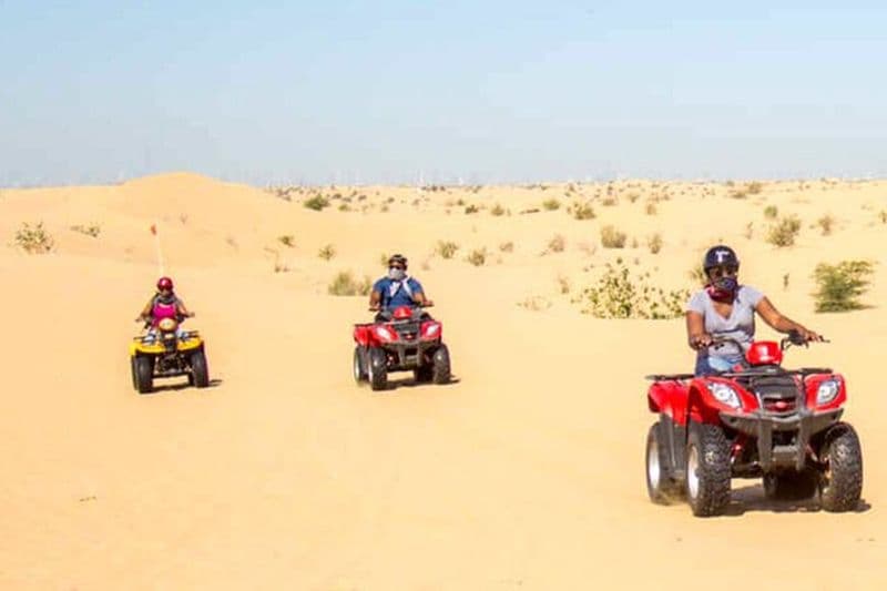 Tour privé en quad à Abu Dhabi
