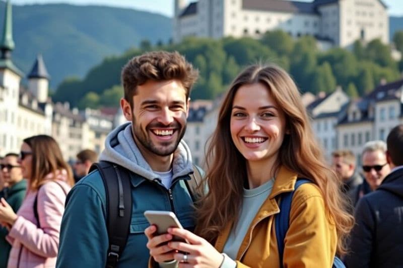 Rallye de puzzle amusant et mobile à travers Salzbourg