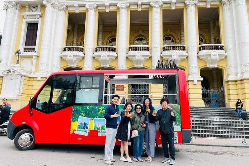 Bus exclusif de bière artisanale de Hanoi: Visite culturelle de la ville