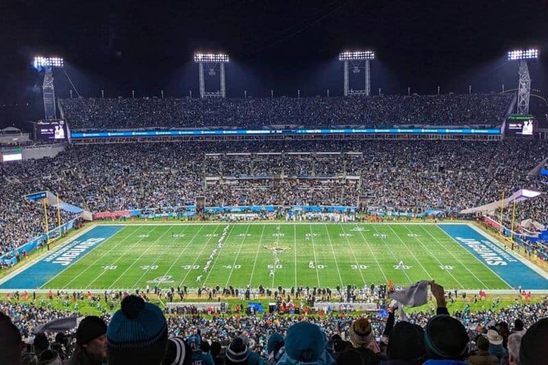 Match de football des Jaguars de Jacksonville au EverBank Stadium