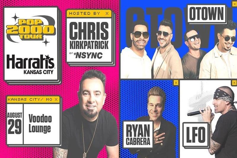 POP 2000 TOUR avec Chris Kirkpatrick à Harrah’s Kansas City