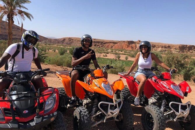 Ouarzazate Adventure: 1 heure de quad autour d'Aït Ben Haddou