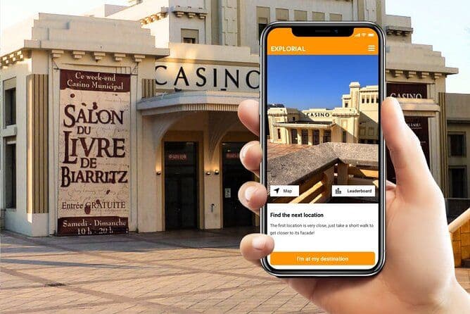 Billet Chasse au trésor et visite autoguidée des sites touristiques de Biarritz