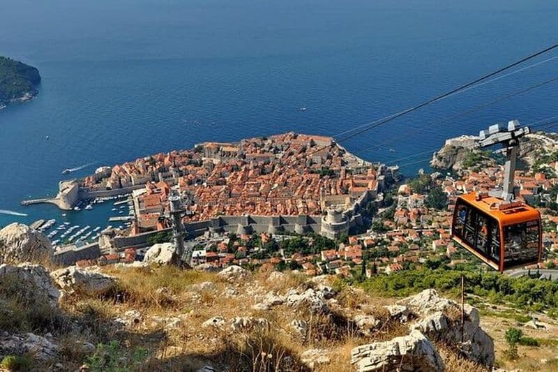 Visite privée de la vieille ville de Dubrovnik et du téléphérique