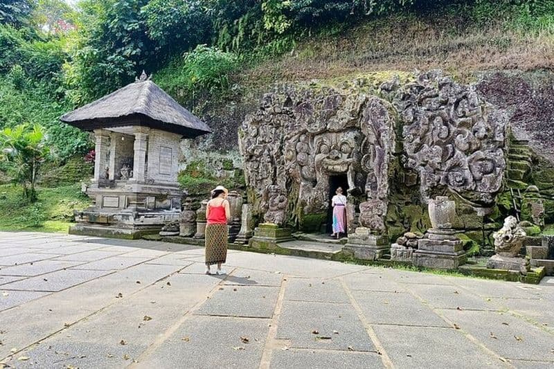 Bali Goa Gajah Temple Tour à pied