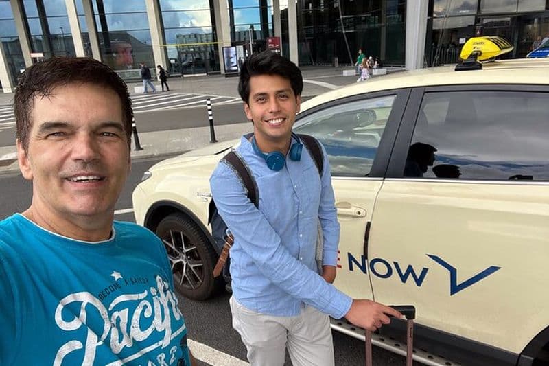 Bienvenue/Adieu Visite guidée en taxi + Transfert depuis/vers l'aéroport