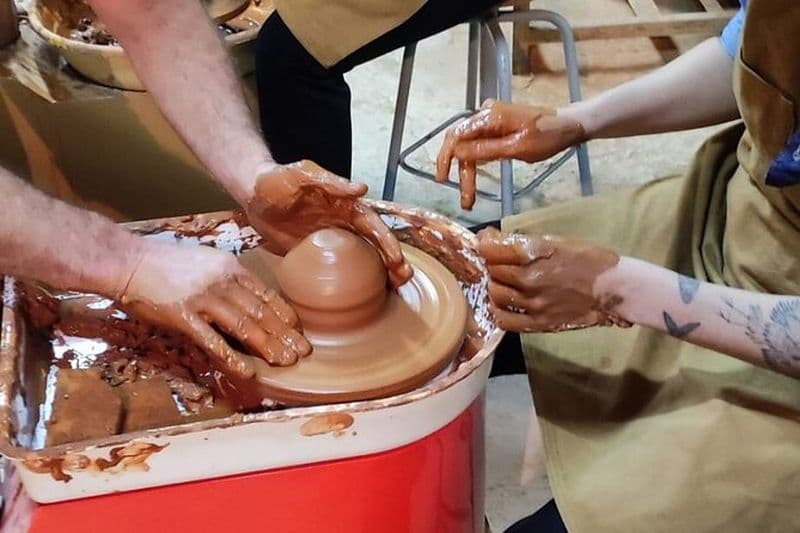 Atelier privé de roue de poterie à Talavera