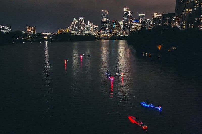 Austin Bat City Glow Paddle Board Expérience