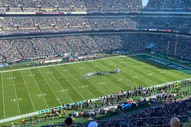 Match de football des Eagles de Philadelphie au Lincoln Financial Field