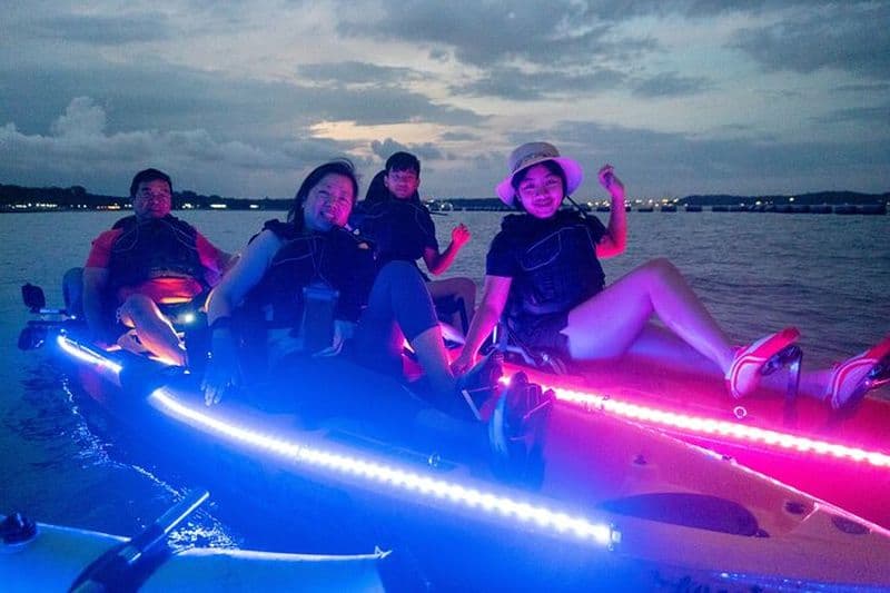 Glow Kayak Night Adventure dans les mangroves