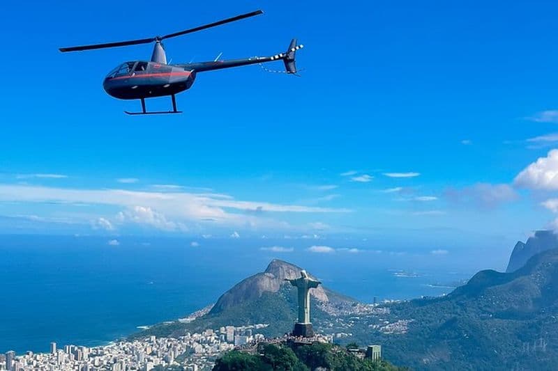 Rio : Tour du Christ Rédempteur en hélicoptère - 30 minutes