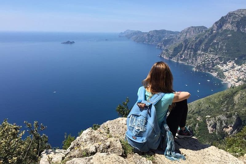 Randonnée privée sur le sentier des dieux avec apéritif du berger
