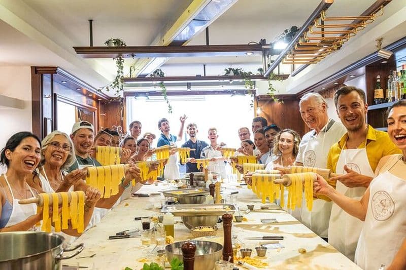 Florence: Flambé Fromage Roue Truffe Pâtes Classe & Tiramisù