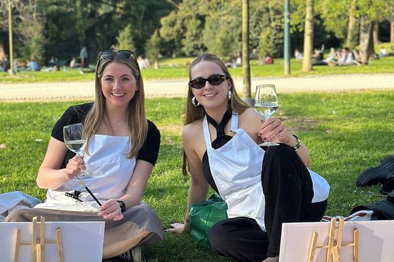 Paint 'n Sip Picnic au Parco Sempione