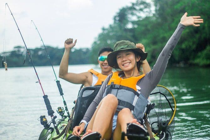 Excursion de pêche en kayak à Singapour, Pasir Ris et Pulau Ubin Kelongs