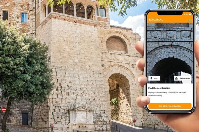 Visite autoguidée de la chasse au trésor et des sites touristiques de Pérouse