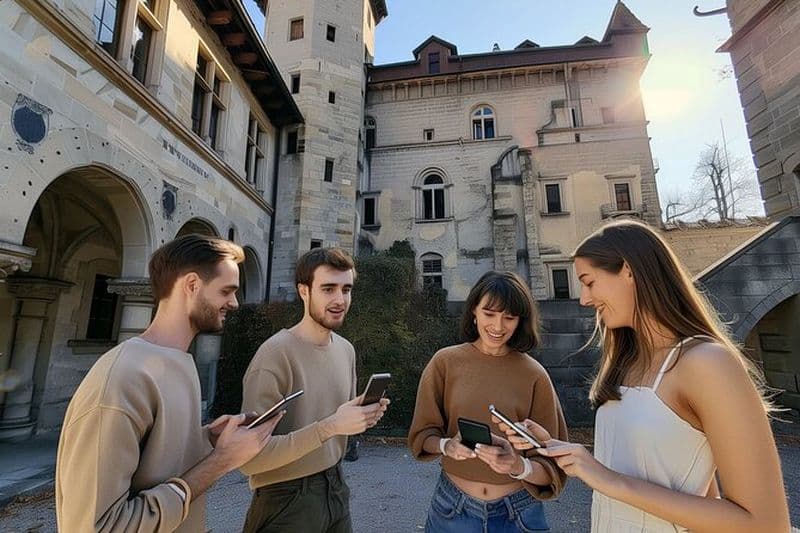 Rallye urbain privé de livres audio dans la vieille ville de Zurich