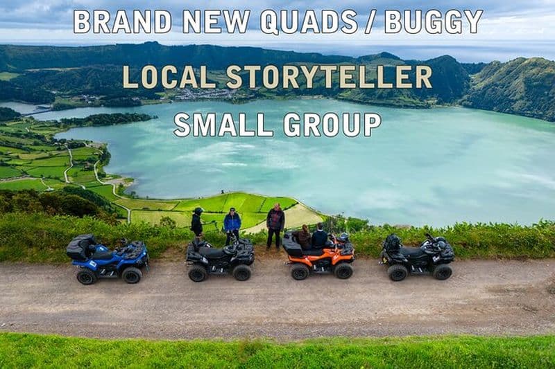 Ribeira Grande: Sete Cidades Quad / Buggy Tour