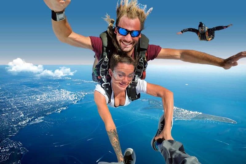 Aventure de saut en parachute en tandem en Floride