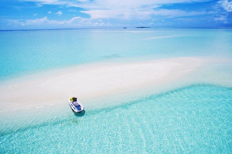 Aventure en jet ski à Cabb Beach aux Bahamas