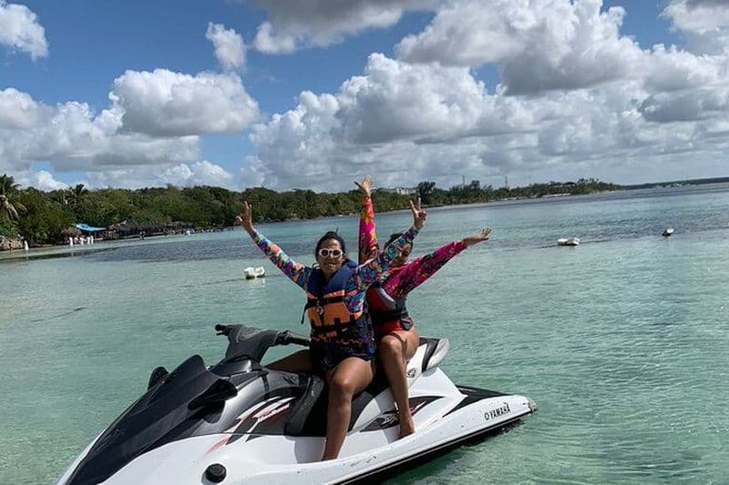 Excursion d'une journée complète, jet ski n ° 1 à miches las canitas depuis Punta Cana