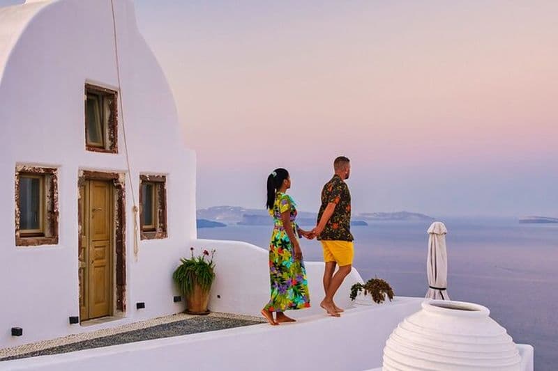 Expérience de photographie privée à Oia Grèce