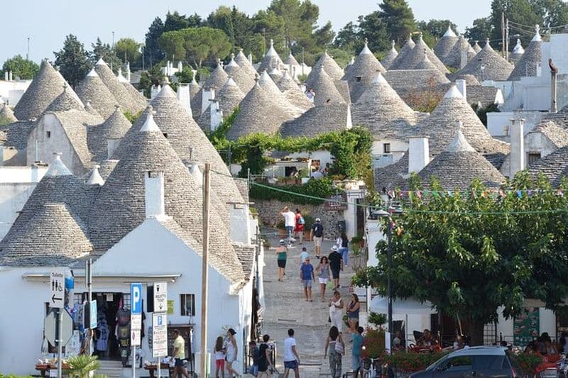 Visite de l'après-midi Secrets d'Alberobello incl. Dégustation mets et vins