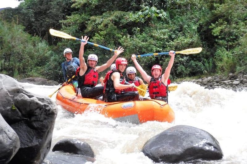 Rafting aventure et amusement à Baños Equateur