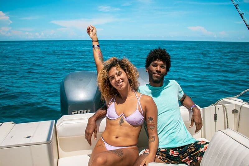 Capture exclusive: Pêche guidée privée au récif à Montego Bay