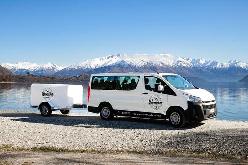 Billet Transfert privé de Wanaka à l'aéroport de Queenstown