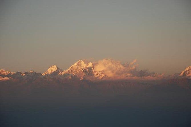 La vue de Nagarkot au lever du soleil et la journée en randonnée au départ de Katmandou