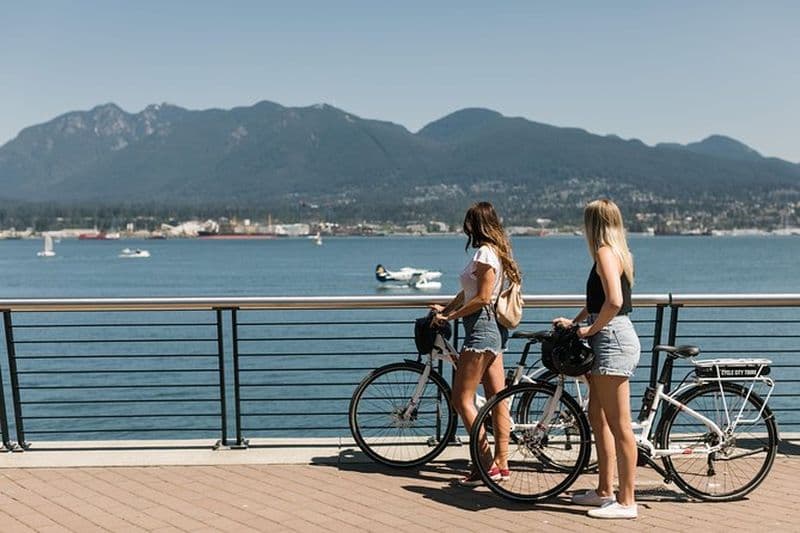 Vancouver Location de vélos ou vélos - Carte libre fournie