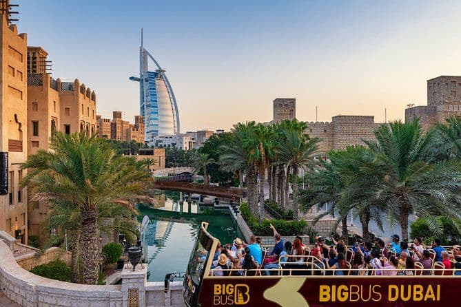 Billet Big Bus Dubaï et Abu Dhabi Twin City : Tours hop-on hop-off