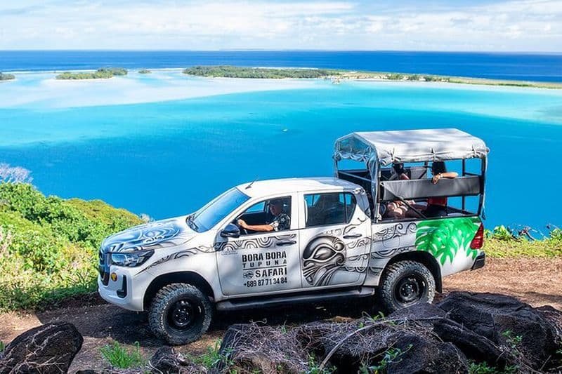 Billet Bora Bora Demi-journée 4X4 Island Safari Tours