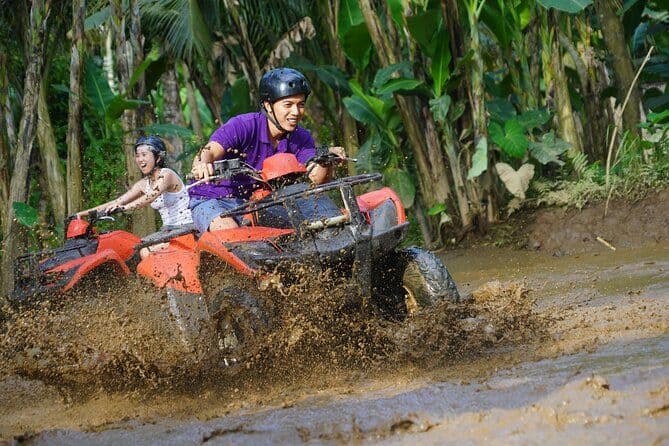 Bali ATV Quad Bike avec forêt des singes et cascade de Tegenungan