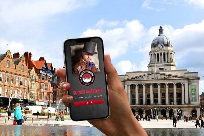Nottingham Quest : promenade autoguidée en ville et chasse au trésor immersive
