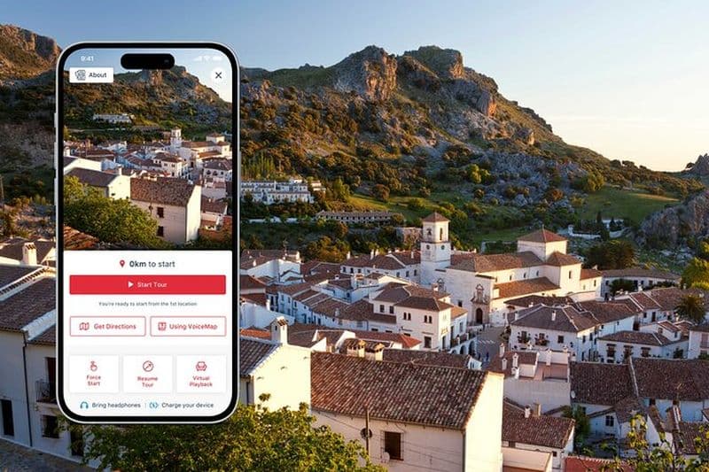 Visite à pied autoguidée de la glorieuse Grazalema