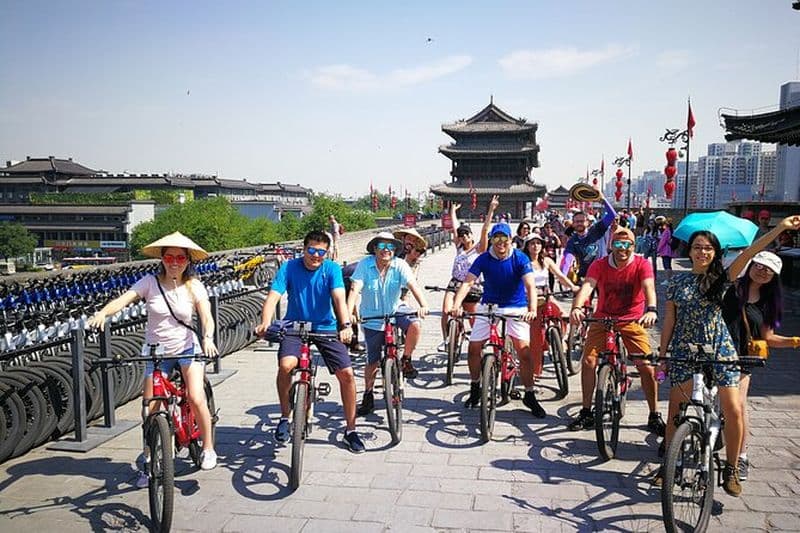 Visite privée à vélo et à pied du centre-ville de Xi'an