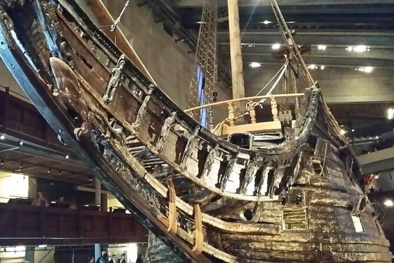 Vieille ville de Stockholm et musée Vasa, visite à pied en petit groupe.