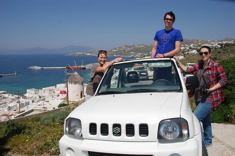 Safari en jeep à Mykonos