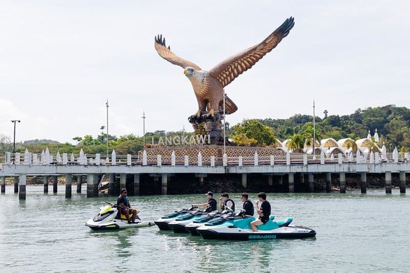 Forfait Argent Langkawi Jet Ski Tour avec vidéo de drone gratuite