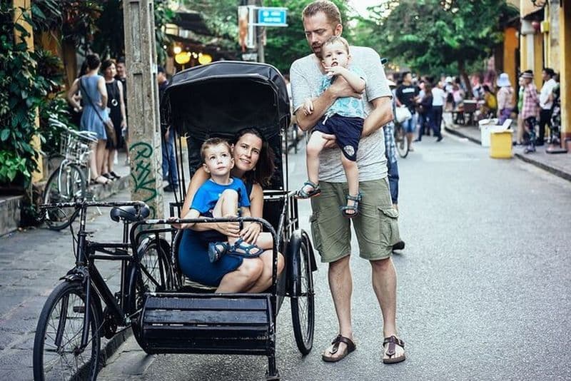 Visite de photographie de famille à Hoi An