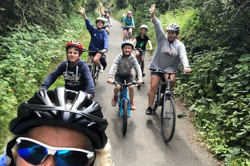 Visite à vélo familiale « A Wee Pedal » sur la côte d'Édimbourg