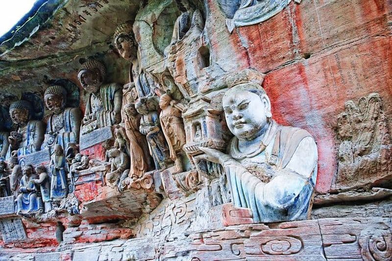 Visite de 1 jour à Chongqing Dazu Rock Carvings Ancient Town