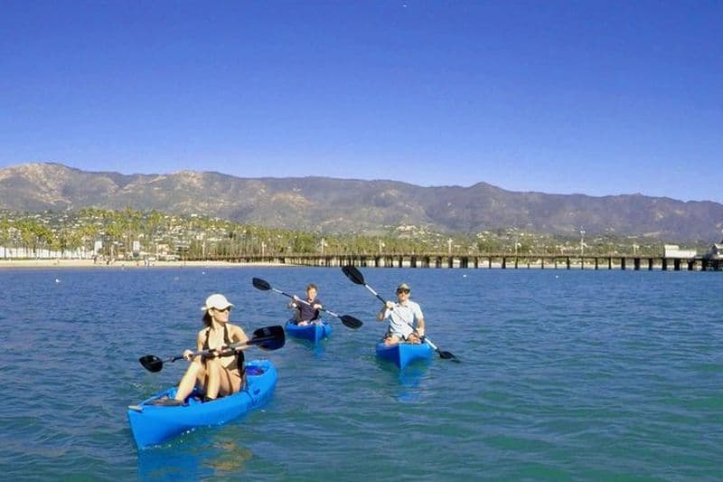 Visite de Santa Barbara en kayak avec Guide expérimenté