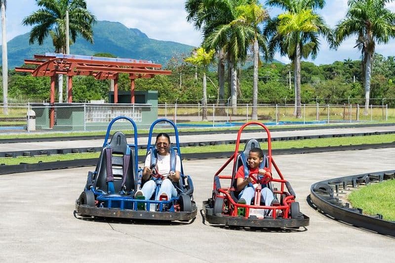 Excursion d'une demi-journée en karting et points forts de Puerto Plata